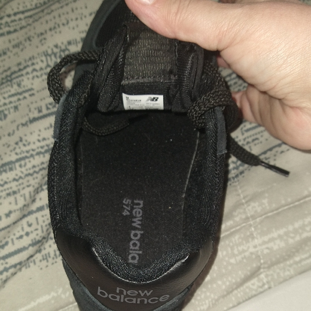 New Balance Kids Dark Gray Sneakers - Picture 5 of 6